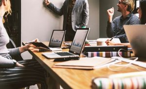 meeting in a start-up CPA firm