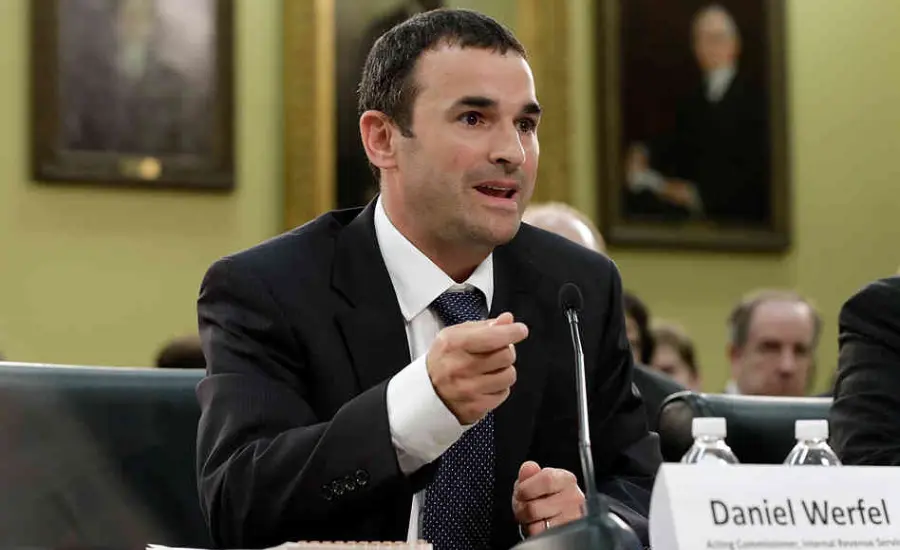 Biden names Daniel Werfel as the next IRS Commissioner.