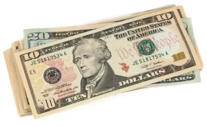 10 dollar bills