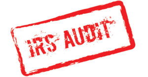 IRS audit stamp