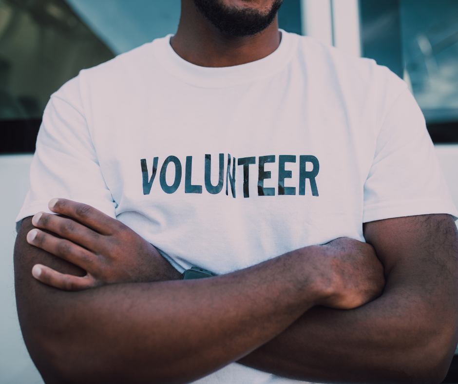 volunteer in a nonprofit