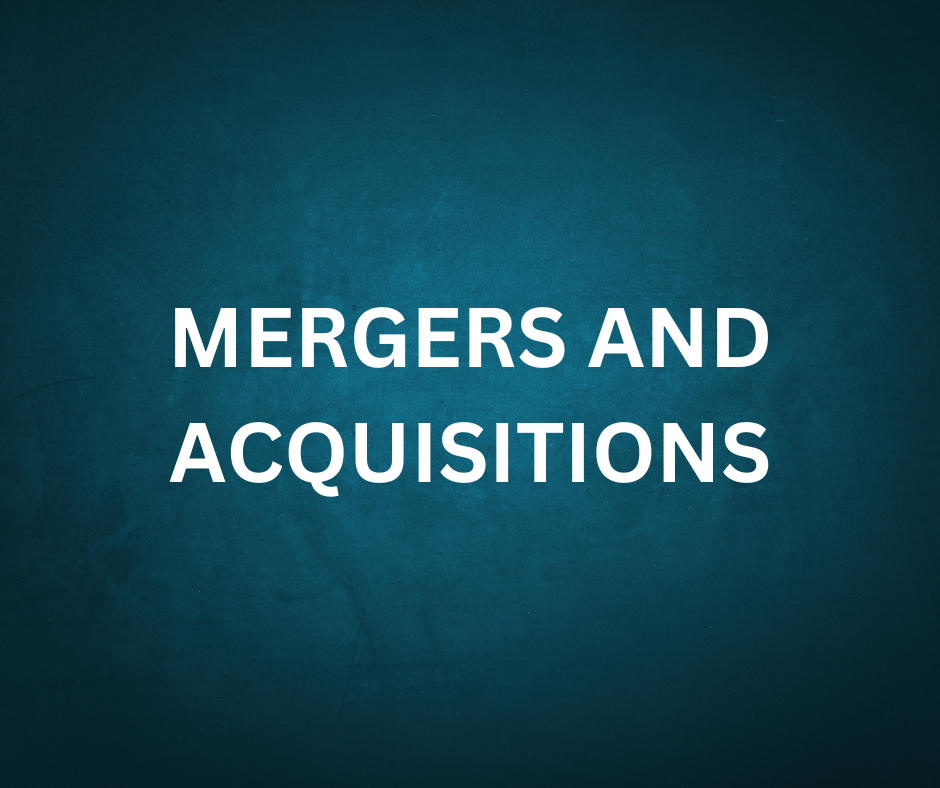 MA Mergers and Acquisitions