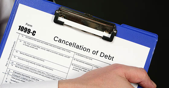 Form 1099-C, Cancellation of Debt