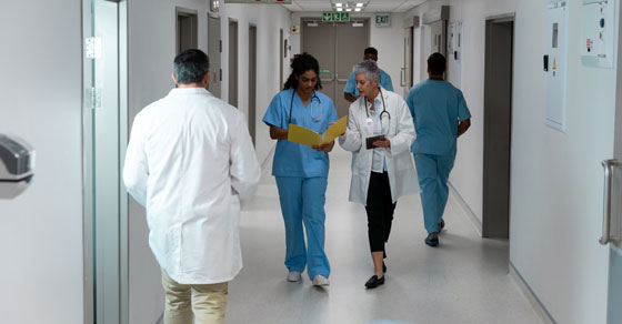 Medical Professionals in a Hospital Medical professionals