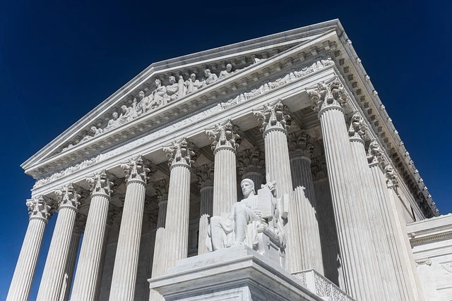 US supreme court building